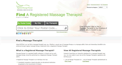 Desktop Screenshot of bramptonmassage.rmtfind.com